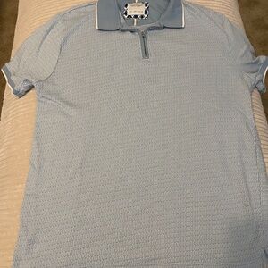 Men's Cactus Man Blue Polo